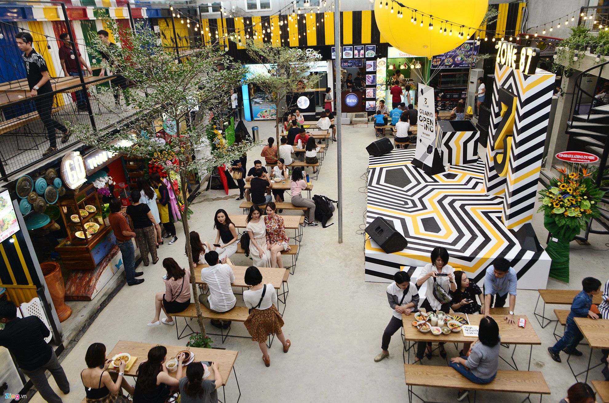 Khám Phá Khu Tổ Hợp Zone 87 – Không Gian Check-In Độc Đáo Giữa Lòng Sài Gòn