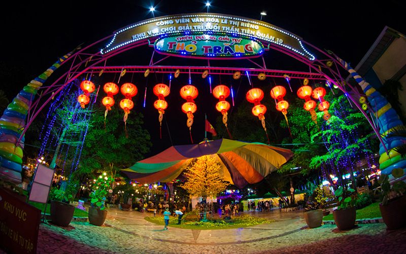 Trải nghiệm vui chơi tuyệt vời tại Khu vui chơi Thỏ Trắng – Công viên Lê Thị Riêng