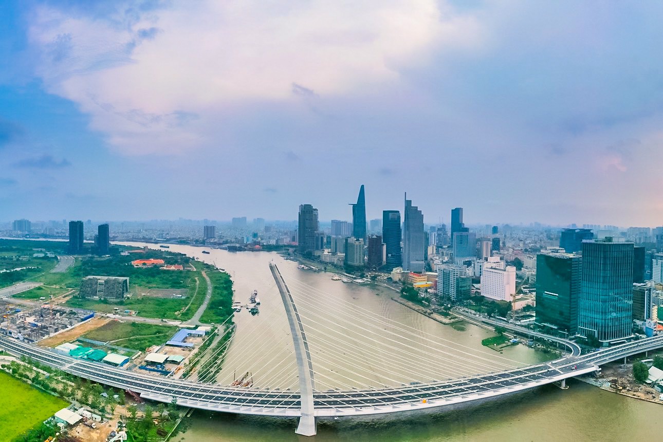 Chính thức thông xe cầu Thủ Thiêm 2
