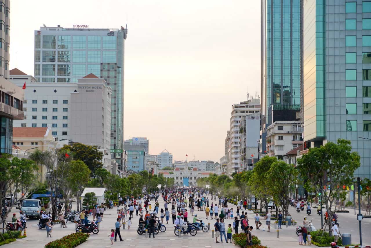 Cực vui "THIÊN ĐƯỜNG CỦA CÁC HOẠT ĐỘNG" phố đi bộ Nguyễn Huệ