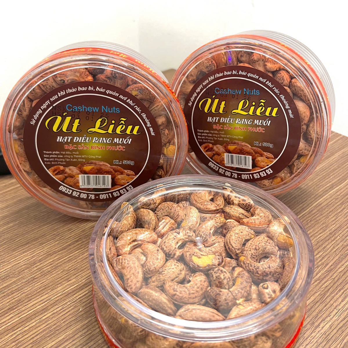 Hạt Điều Rang Muối Bình Phước - Thương hiệu Tư Liễu
